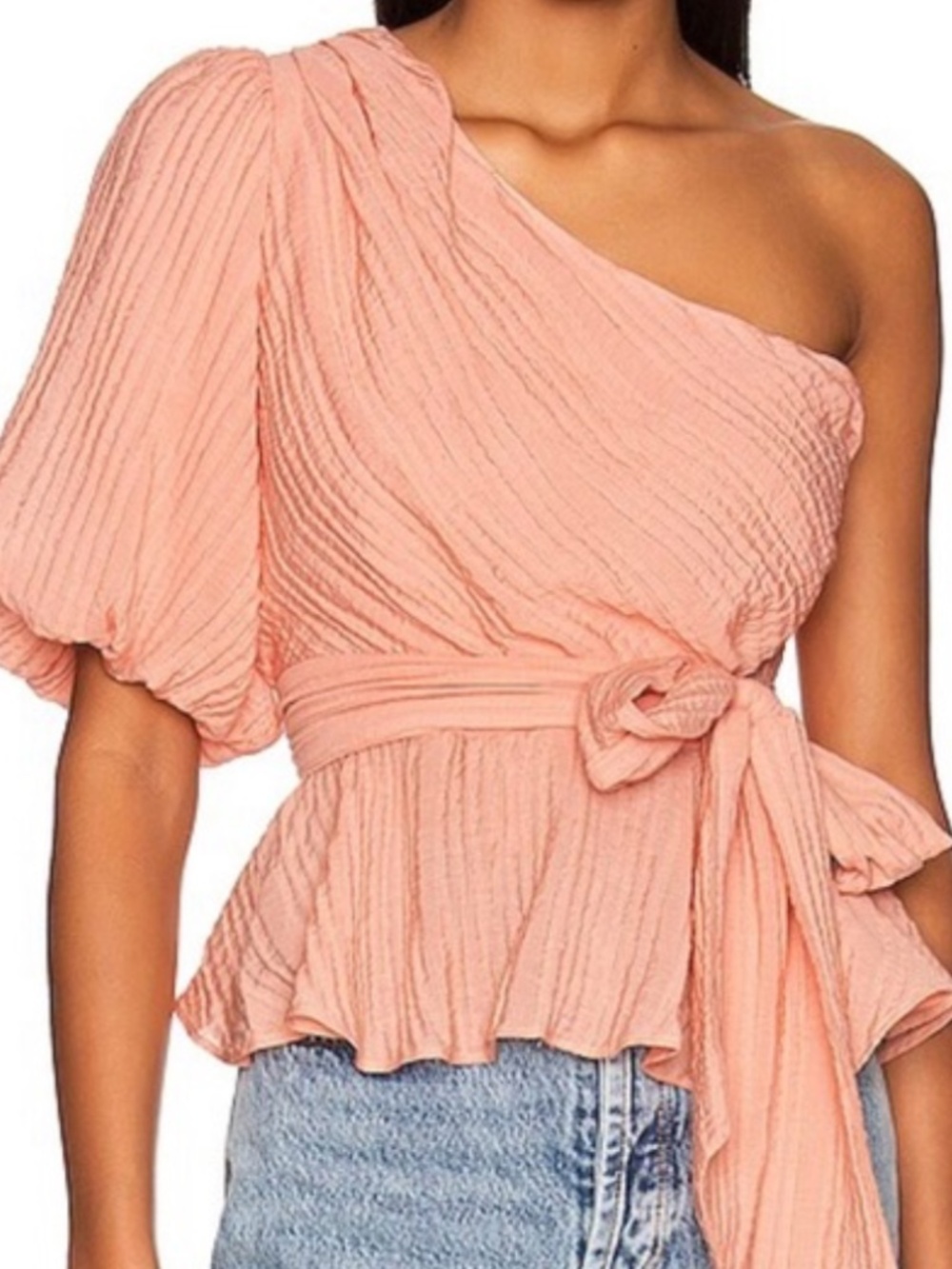 MINKPINK Vera one-shoulder top small